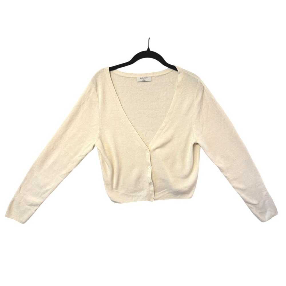 Babaton V-Neck Sweater Cardigan Sz XLarge